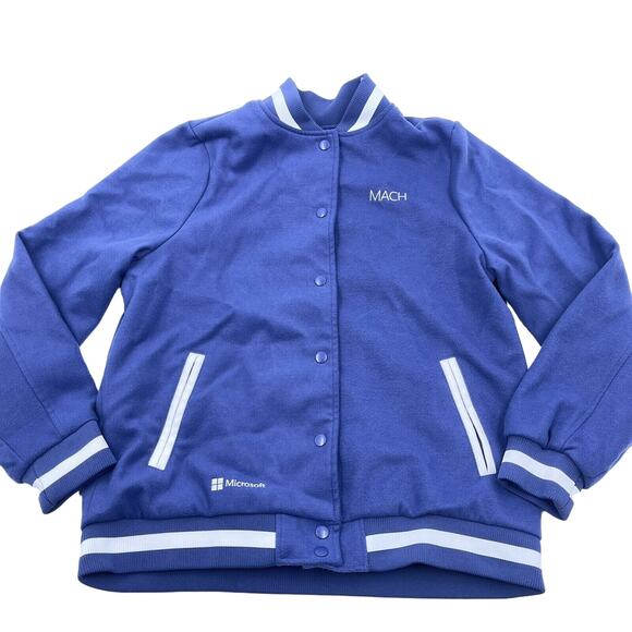 Microsoft MACH Program Jacket Women Size L Purple Designed by Team France - Picture 1 of 6